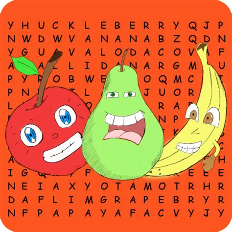 Fruits Word Search App on Amazon Appstore