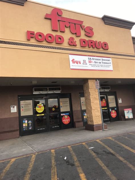 Fry's Pharmacy. . Grocery Stores, Pharmacies, Supermarkets & Super Stores. (1) CLOSED NOW. Today: 9:00 am - 1:00 pm, 1:30 pm - 8:00 pm. Tomorrow: 9:00 am - 1:00 pm, 1:30 pm - 8:00 pm. (520) 742-6667 Visit Website Map & Directions 10661 N Oracle RdOro Valley, AZ 85737 Write a Review.. 