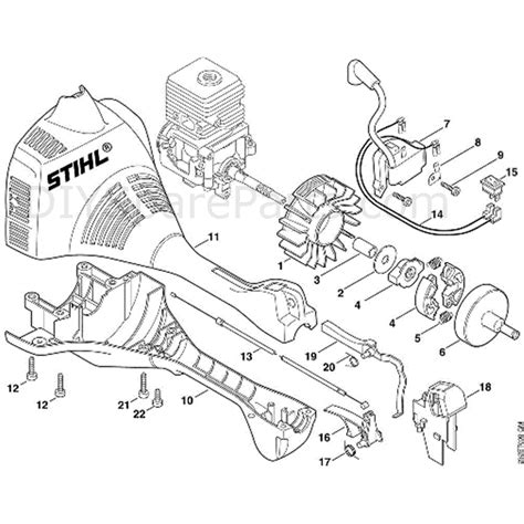 Carburetor C1M-S146 California. Crankcase, Cylinder. Drive tube assembly, Loop handle. Engine housing. Ignition system, Clutch. Muffler. Rewind starter ErgoStart Easy2Start. Tools, Extras. Select a page from the Stihl FS 40 Brushcutter (FS40C-EZ) exploaded view parts diagram to find and buy spares for this machine.. 