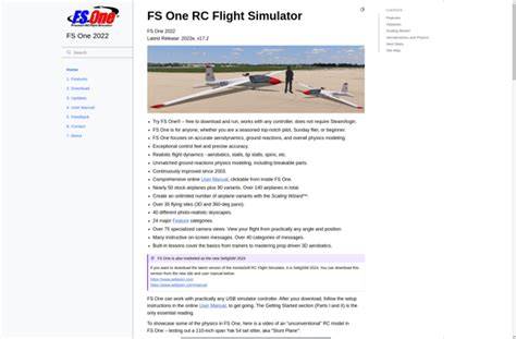 Fs one rc flight simulator.  See links at right. fsone.  FS One - Free RC Flight Simulator. ...