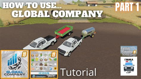 Fs19 global company.  Global Company Tutorial 1: • How To Use Global Company Part 1 -...