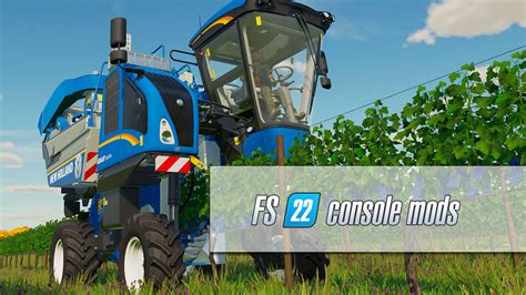 Fs22 console mod. Nov 22, 2021 · Farming Simulator 22 Mods, FS22 Mods. Farming simulator 22 is a simulation game which has been developed and published by Focus home interactive. In this game, players get the chance to farm, breed livestock, build in assets and even grow crops. The unique features of the game, have enabled them sell over 25 million copies and also achieved the ... 