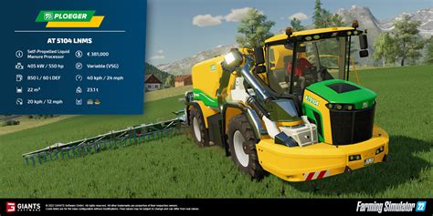 Fs22 update. Operate real machines from John Deere, CLAAS, Case IH, DEUTZ-FAHR, New Holland, Fendt, Massey Ferguson, Valtra and many others in three diverse American and European environments. Now with the exciting addition of seasonal cycles and production chains! New maps, crops, machines, brands and more. Over 400 authentic machines and tools. 