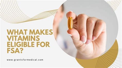 Fsa eligible vitamins. Vitamins or nutritional supplements (herbal or natural medicines) will not qualify as FSA-eligible if used to maintain general good health. In narrow circumstances vitamins recommended by a medical practitioner to treat a medical condition may be eligible with a Letter of Medical Necessity (LMN). 