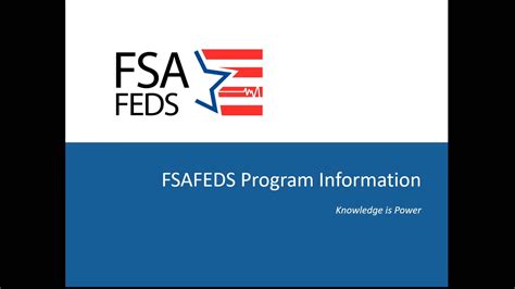 The Federal Flexible Spending Account Program (FSA