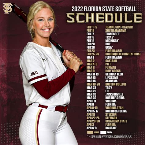 Fsu softball game. Stream videos from the Softball - Live & Upcoming collection on demand on Watch ESPN. ... #2 Texas vs. #18 Florida State. ACCN • NCAA Softball. 9:00 PM. California Baptist vs. Long Beach State. 