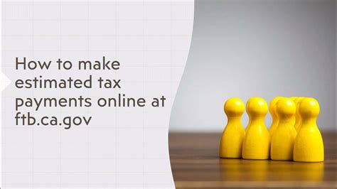 Ftb ca gov payment options. html Step 2: Under make a payment section click on C...