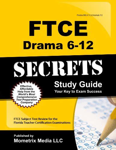 Ftce drama 6 12 secrets study guide by ftce exam secrets test prep team. - Guide to goodness dalail al khayrat complete arabic english texts.