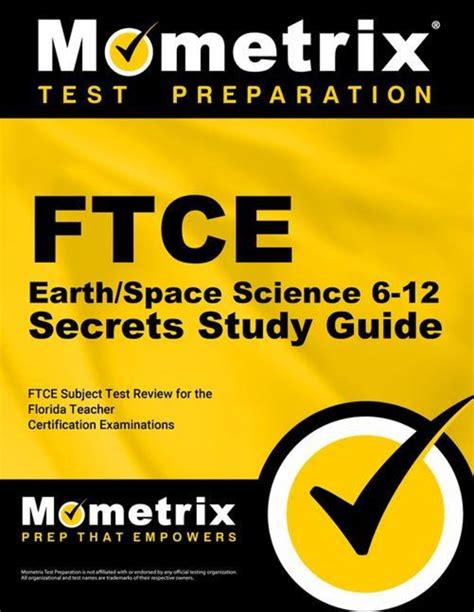 Ftce earth space science 6 12 teacher certification test prep study guide xam ftce. - Manuale dei parametri di okuma osp 5000.