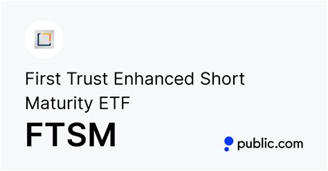 Ftsm etf. Things To Know About Ftsm etf. 