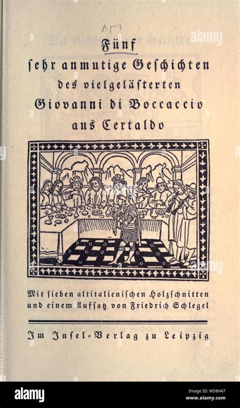 Fünf sehr anmutige geschichten des vielgelästerten giovanni di boccaccio aus certaldo. - Libro di testo science 7 online.