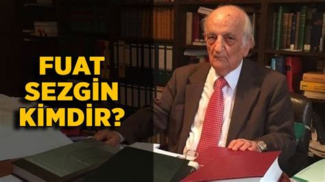 Fuat Sezgin AVESİS.