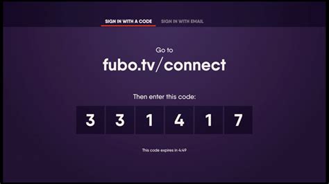 Then, click the "Submit" or "Activate" button on the site to complete the activation. . Fubutvconnect