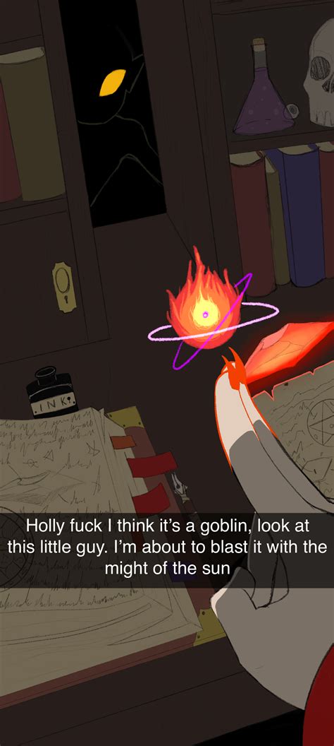 Fuck witch.  The only problem is there are evil being and goblin waitin...