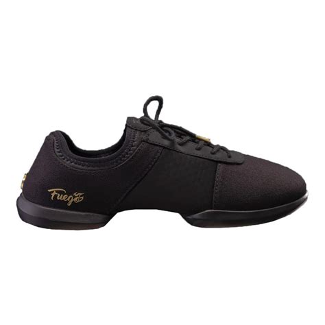 Fuego dance shoes. Black | Split-sole. Flex on your friends with Fuego’s sleek, minimalist Split-sole dance sneaker. This thoughtfully-designed dance sneaker collection delivers the ultimate pointing ability with a neoprene midsection that hugs your arch, refines your style, and supports your flow. Buy in monthly payments with Affirm on orders over $50. Learn more. 