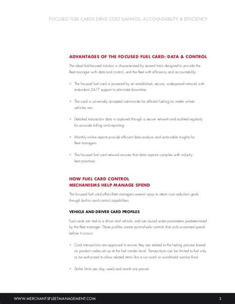 Fuel Card Accountability