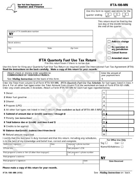 Fuel Tax Forms & Instructions Department of Revenue - Taxation