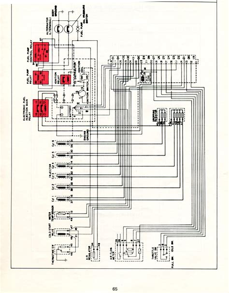Fuel injector wiring diagram 5af6d4882a68b.gif. Injector wiring diagram. Power comes into the injectors on the red wire side. That red (power) wire starts at Pin 87 on the Injector Relay and then is spliced to provide power to each injector. The injectors are controlled via the black wire side of each connector. M03 controls injector one. 