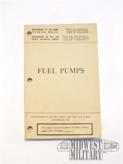 Fuel pumps technical manual tm9 1828a. - Cittadino sovrano in una repubblica democratica.