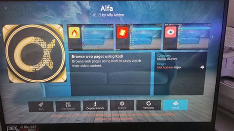 Fuente de alfa addon. .