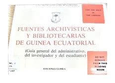 Fuentes archivi sticas y bibliotecarias de guinea ecuatorial. - Dr vodder s manual lymph drainage a practical guide by.