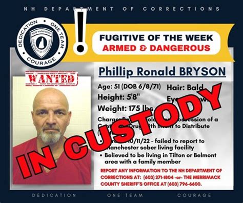 Fugitive Of The Week: Phillip Bryson