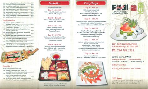 Fuji dalton ga menu. Tips. Tips for Oki Hibachi Plus, located at 1304 W Walnut Ave, Dalton, Georgia, 30720: 1. Call ahead: When you arrive at Oki Hibachi Plus, make sure to call the restaurant to place your order. They offer delivery, takeout, and dine-in options, so you can choose the most convenient service for you. 2. 
