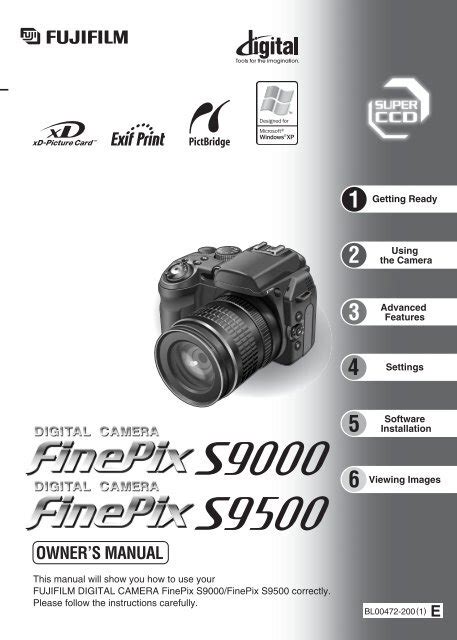 Fuji fujifilm finepix s9000 s9500 digital camera original instruction manual. - Briggs and stratton intec repair manual.