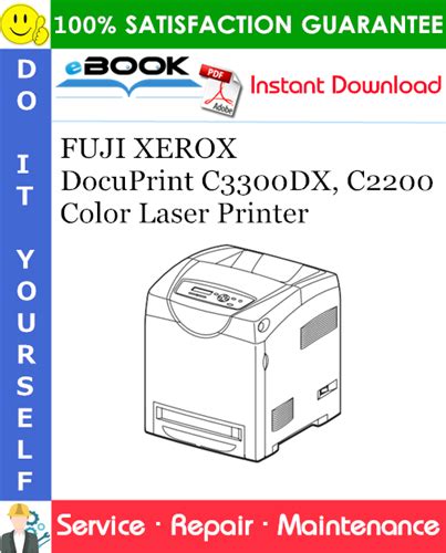 Fuji xerox docuprint c3300dx c2200 color laser printer service repair manual. - Hunter lab manual chem 106 lab.