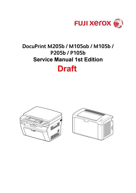 Fuji xerox docuprint p205b user manual. - Briggs stratton 18 hp twin repair manual.
