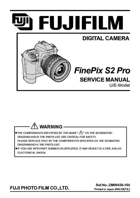 Fujifilm finepix s2 pro service repair manual. - En el segundo congreso cientifico panamericano, en el instituto americano de derecho internacional..