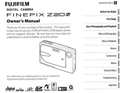 Fujifilm finepix z20fd manual del usuario. - Holt mcdougal algebra 2 notetaking guide answers.