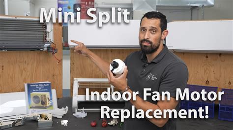 Fujitsu mini split fan motor replacement.  In this HVAC Training Video, Bra...