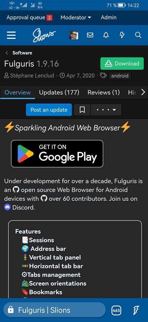 Fulguris Web Browser APK Download for Android 