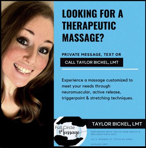 Full Circle Massage Therapy Inc Highly Recommended Massage ...