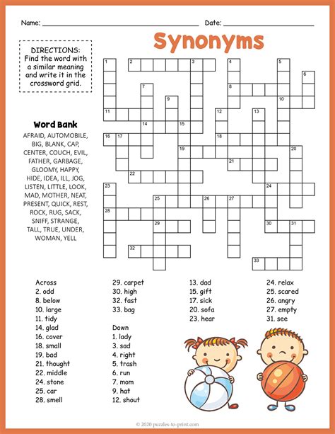 Full Of Fluff Crossword