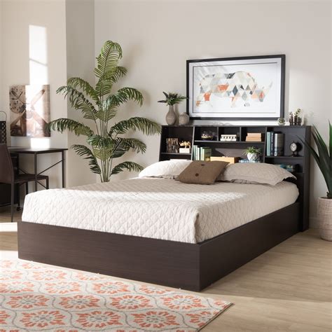 Full Size Bed Frame With Storage And Headboard Bed Bath