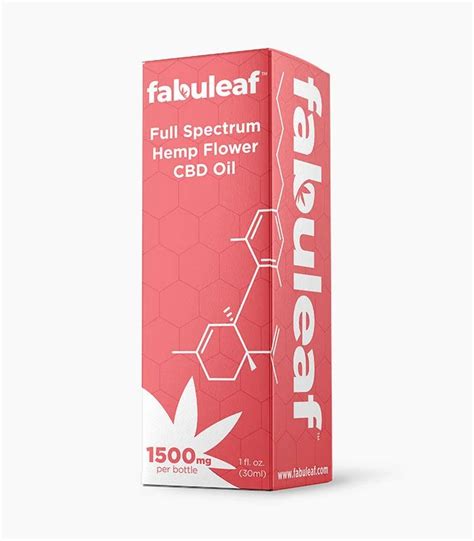 Full Spectrum Hemp Flower CBD Products fabuleaf