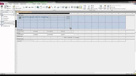 Full Student Database Example (Includes Queries/Forms/Examples) Part 2