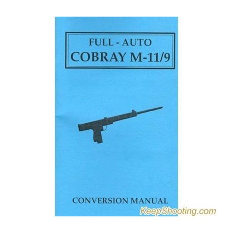 Full auto cobray m 119 conversion manual. - Practical footcare for nurse practioners a training manual and clinical handbook.