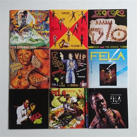 Full list of Fela Kuti