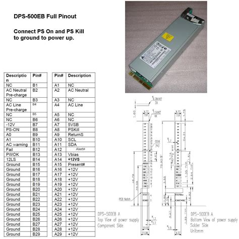 Full pin out for HP DPS-1200FB A. where? - bitcointalk.org