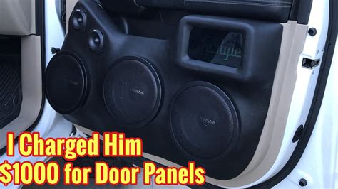 Full range speakers diy.  My install process included pulling door panels, removing fact...
