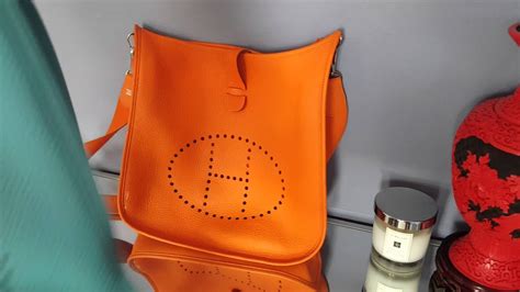 Full review of Hermes Evelyne bags and comparison of large