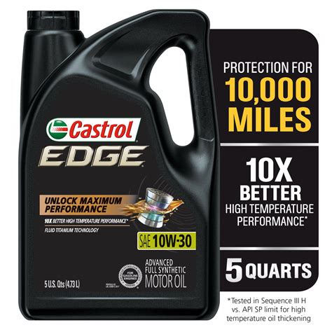 Full synthetic oil change walmart. 26.5 ¢/fl oz. Castrol Edge 0W-16 Advanced Full Synthetic Motor Oil, 1 Quart. 1. Save with. Shipping, arrives in 3+ days. $7.99. FRAM Full Synthetic 0W16 Full Synthetic Motor Oil - Save on ALL FRAM 1QTs - Must buy in Full Cases, 1 quart bottle , sold by bottle. Pickup today at Advance Auto Parts. Free shipping, arrives in 3+ days. 