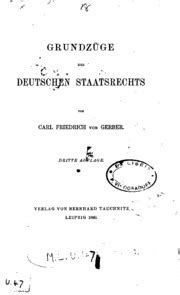 Full text of "Litteratur des Deutschen Staatsrechts" - Archive