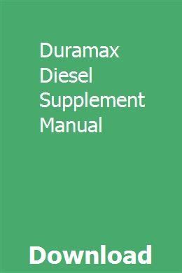 Full version duramax diesel supplement manual lmm 2009. - John deere service advisor descargar gratis.
