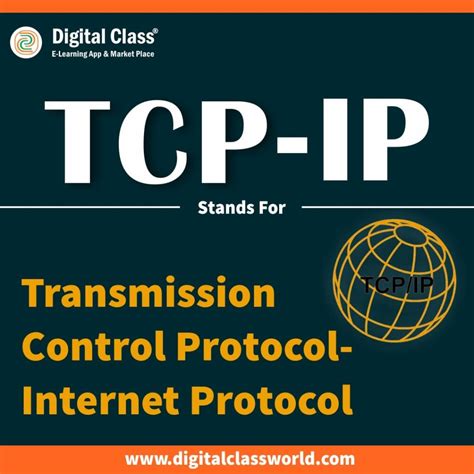 FullForm of TCPIP Digital Class ELearning Marketplace