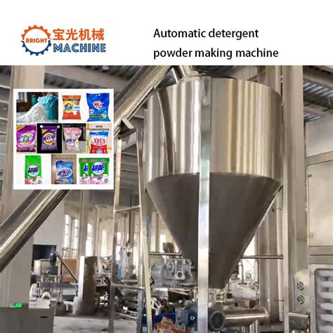 Fully automatic detergent powder making machine. We would like to show you a ...