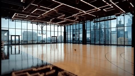 Fulton Market Basketball Court